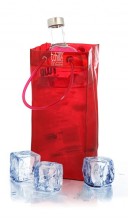 tchillbag cherry red. this wine bag chills your bottle.Perfect wine accessory
